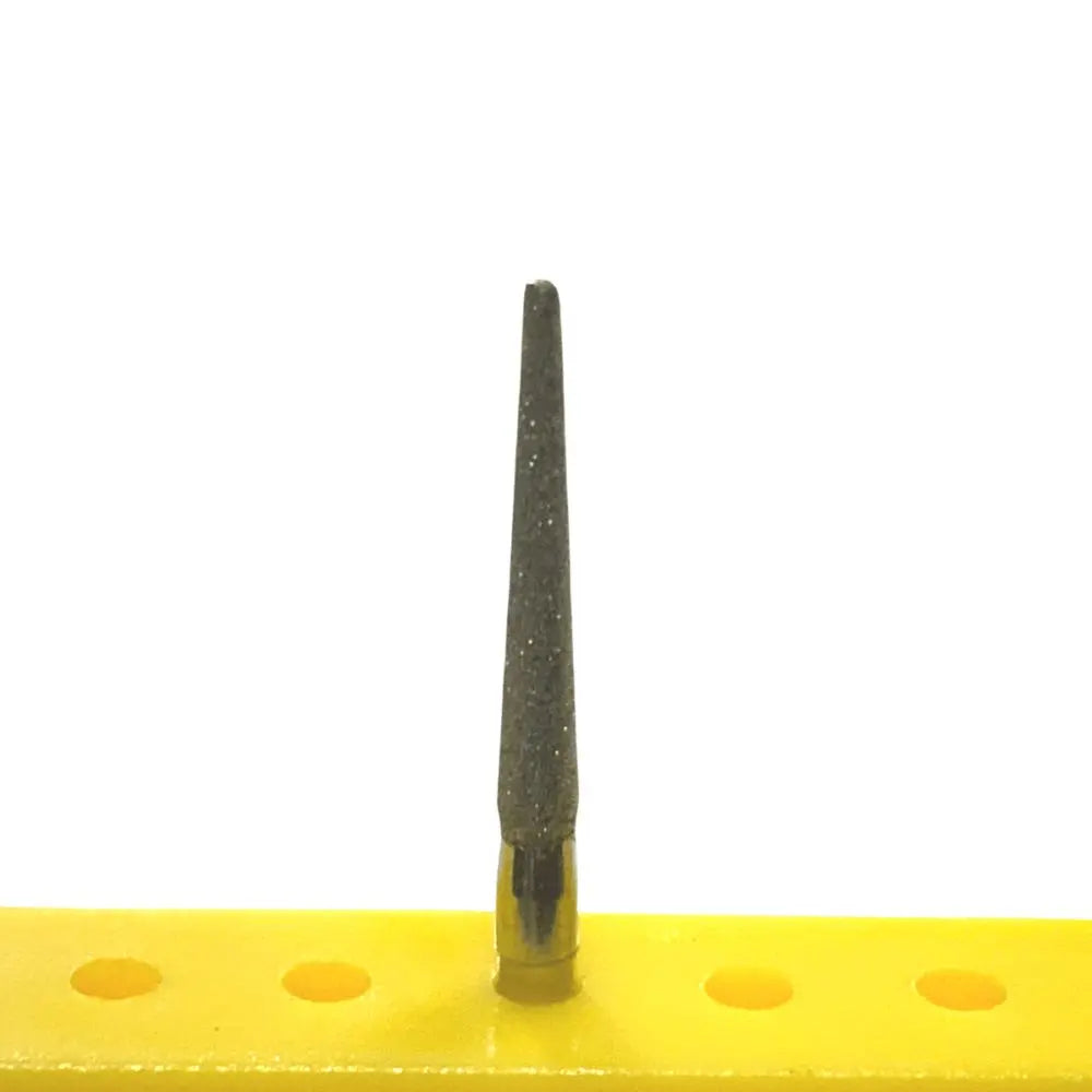 TF-12EF Fresa Diamante Troncocónica Punta Plana Grano XFino Pza DT