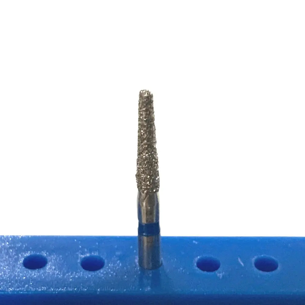 TF-21 Cilíndrica Punta Plana Fresa Diamante Grano Medio Pza DT