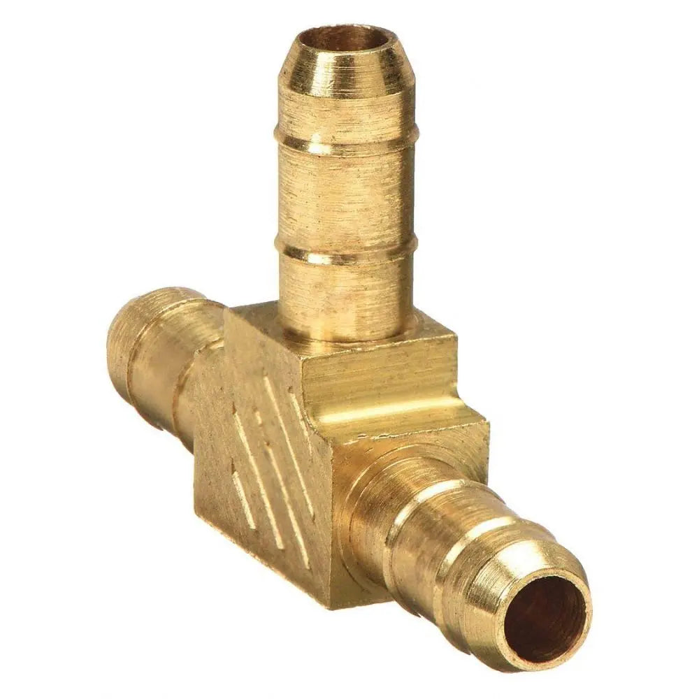 Unión Tee Espiga 1/4" (Bronce )