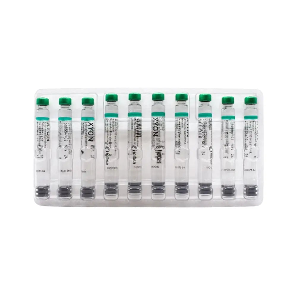 Xyon Anestesia Lidocaina 2% Vidrio Inibsa