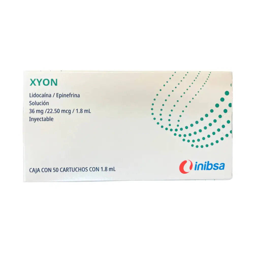 Xyon Anestesia Lidocaina 2% Vidrio Inibsa*
