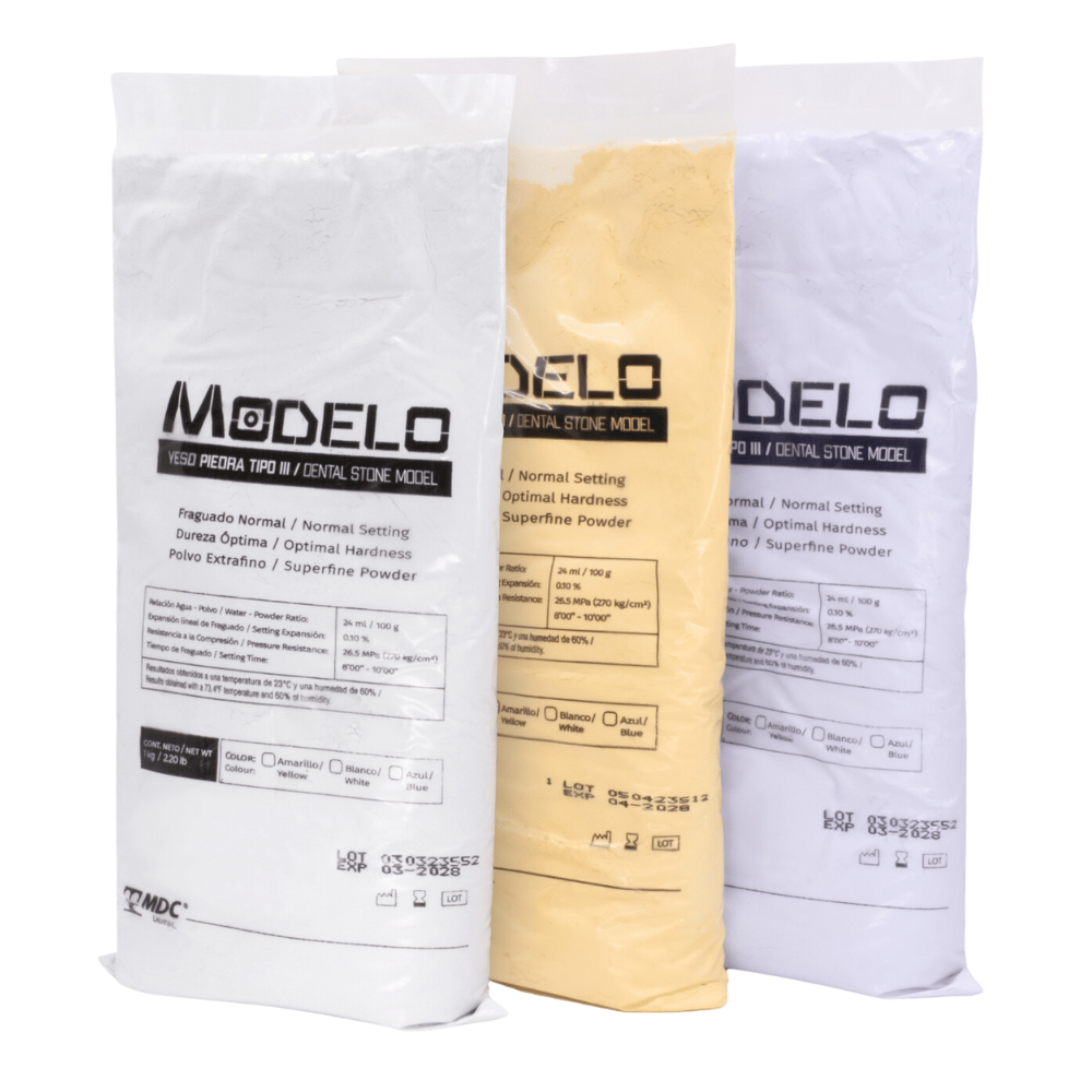 Modelo 1kg Yeso Piedra Tipo 3