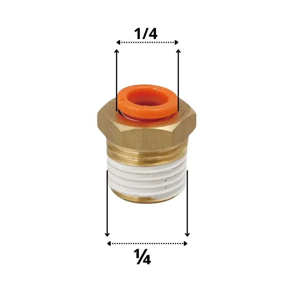 Conector Rapido Recto