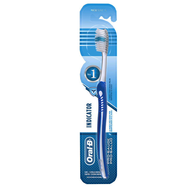 Cepillo Dental Indicator Clasico Caja C/12 Oral-B