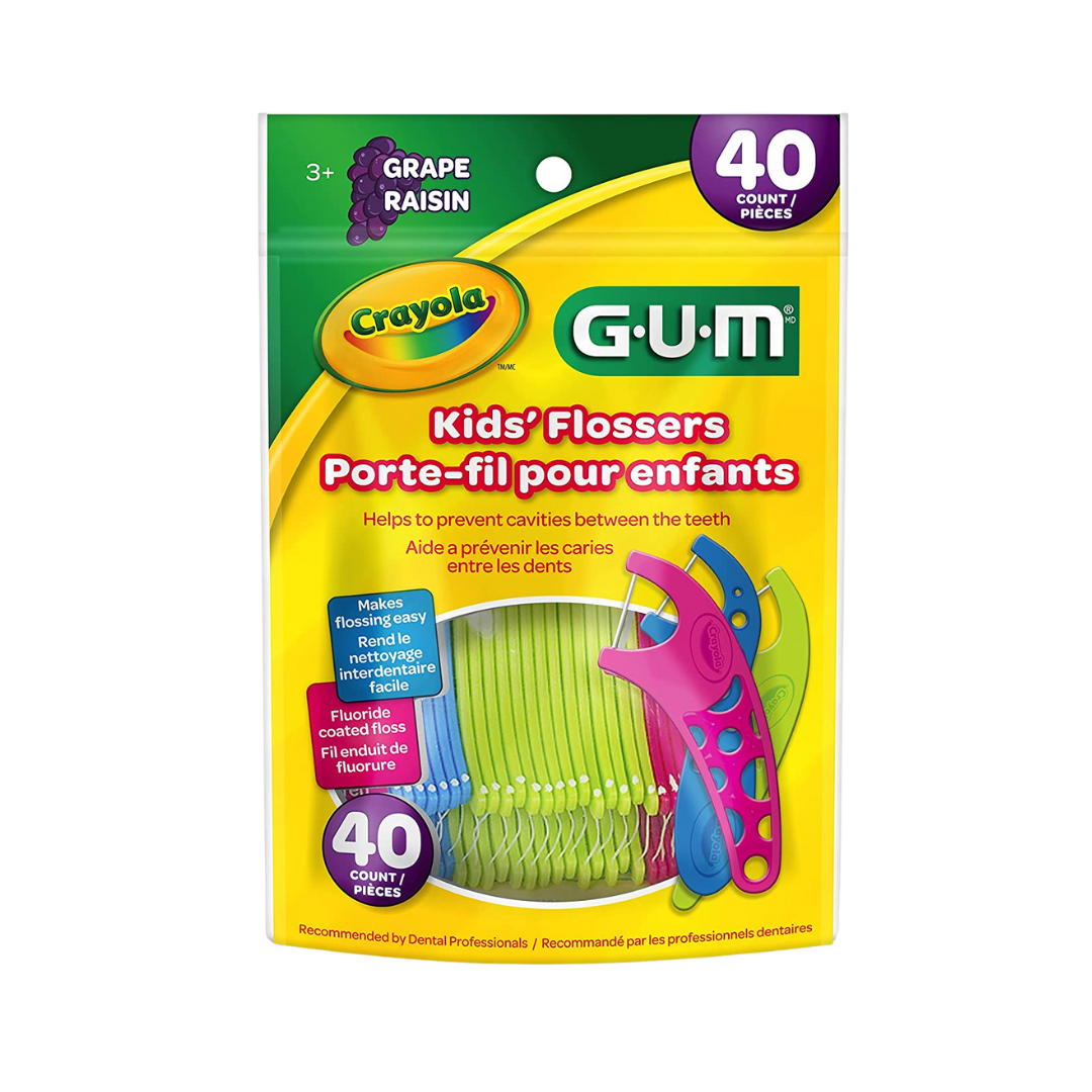 Hilo Dental Flosser Crayola Gum