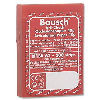 Papel Articular BK62 Bausch