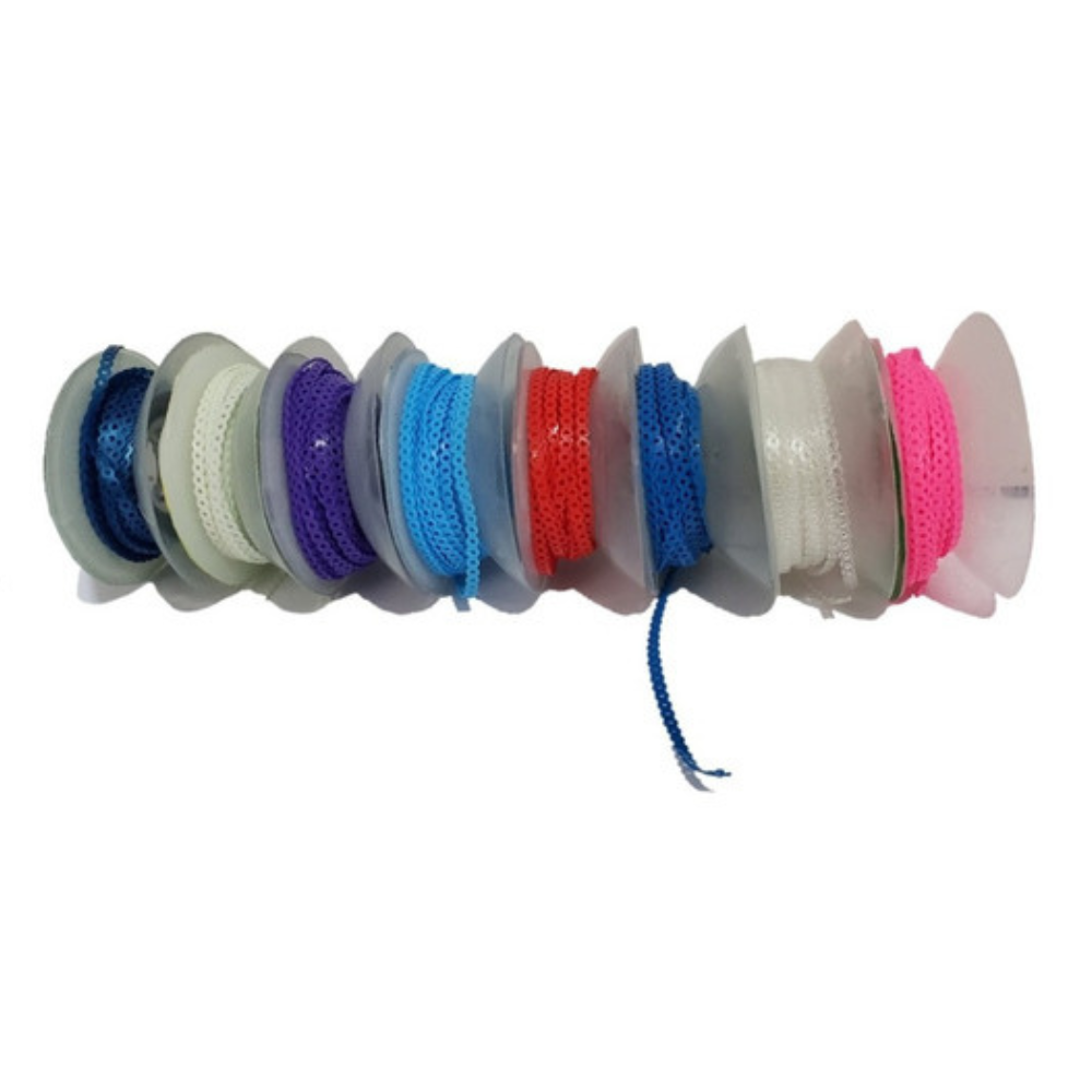 Cadena Elastica Colores P/ Ortodoncia 15 Ft  DT