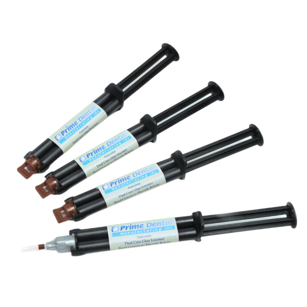Resina Ionomero De Vidrio Dual P/ Bandas De Ortodoncia Prime Dental