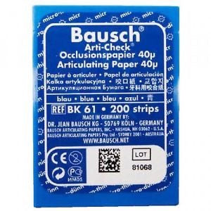Papel Articular BK61 Bausch