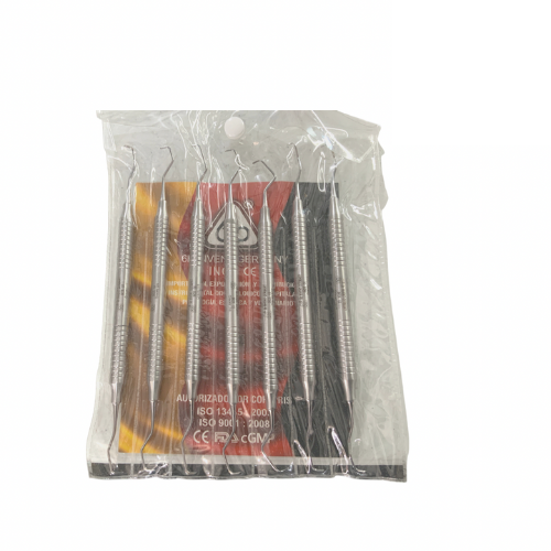 Kit Curetas Gracey 7pz 6b Invent (6B 163)