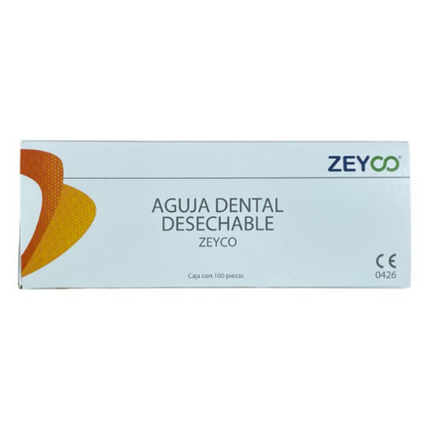 Aguja Dental 100pz Zeyco