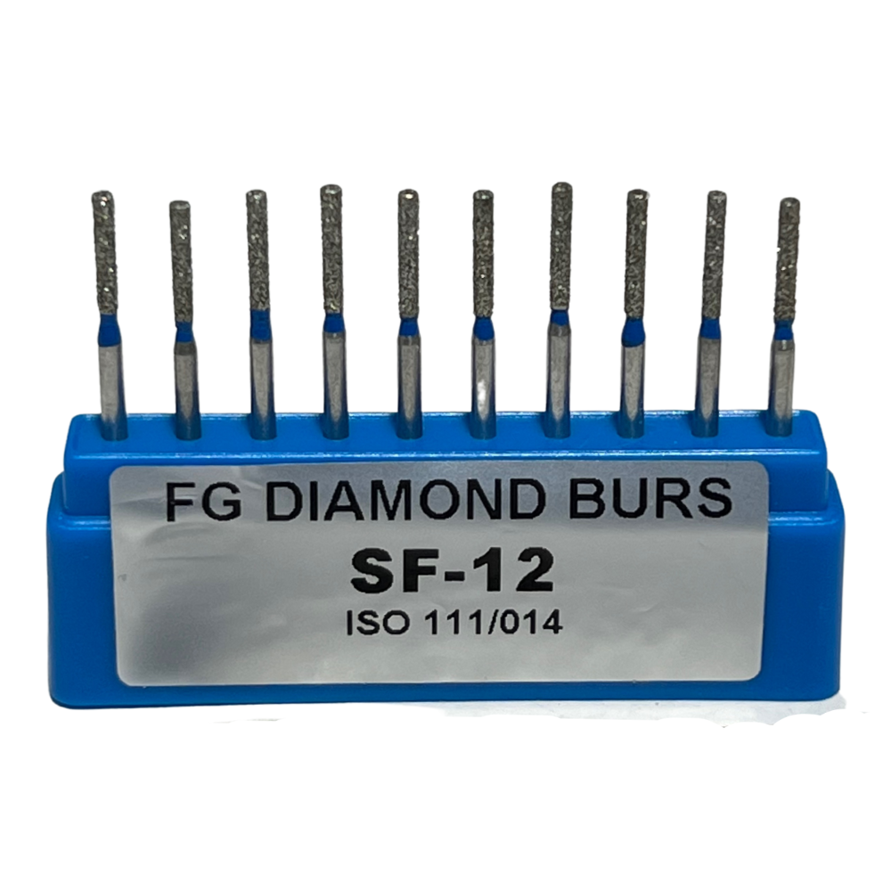 SF-12 Cilíndrica Fresa Diamante Grano Medio C/10 DT