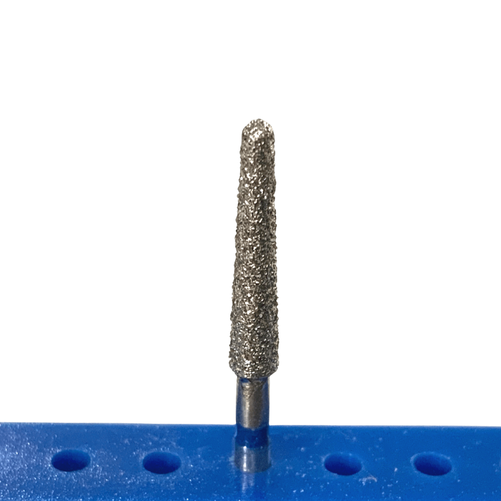 TR-15 Troncocónica Redondeada Fresa Diamante Grano Medio Pza DT