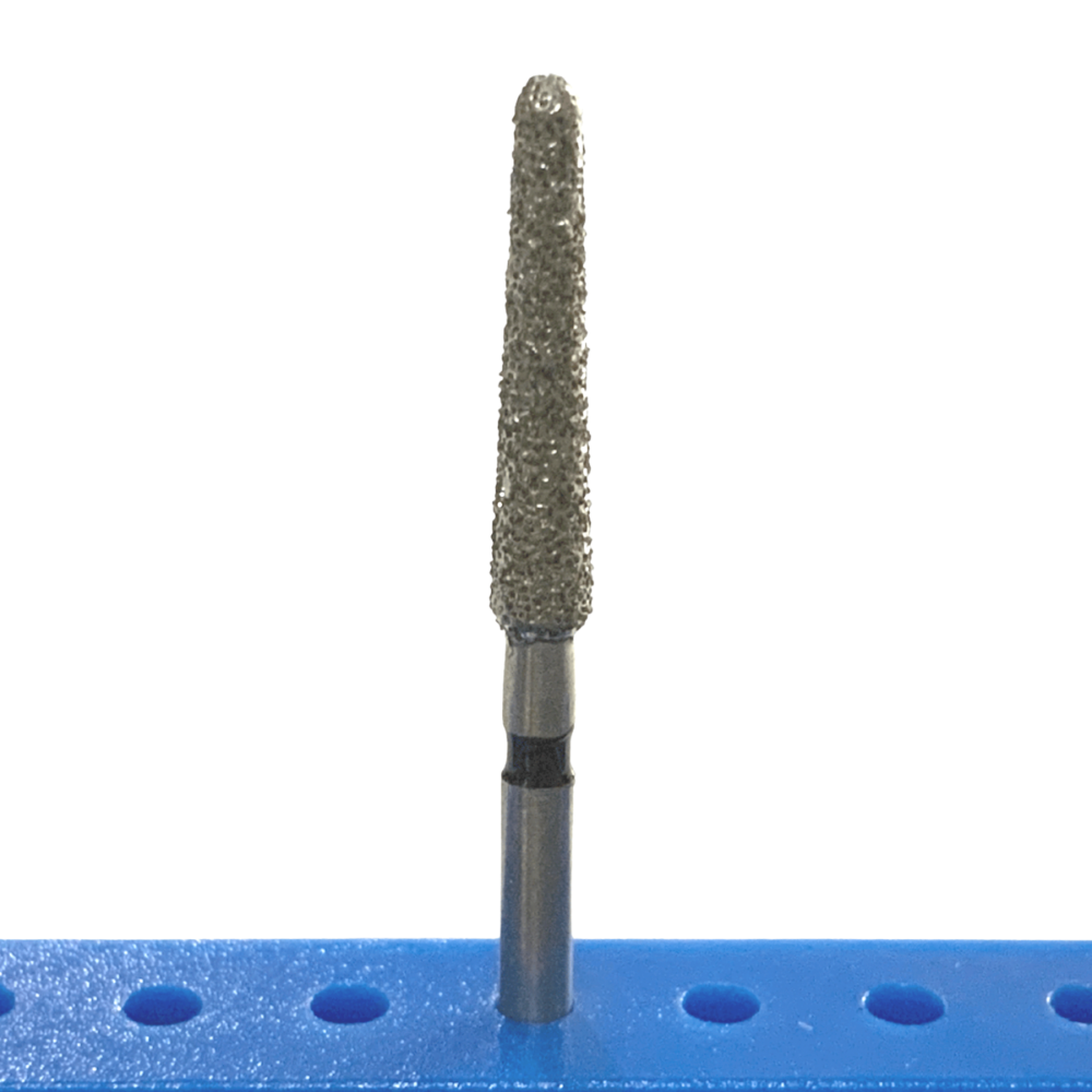 TR-X15S Tallo Largo Troncocónica Punta Redonda Fresa Diamante Grano Grueso Pza DT