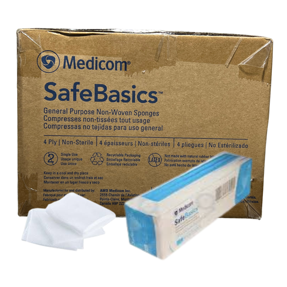 Gasas Caja C/25 (200 pz C/U) Medicom