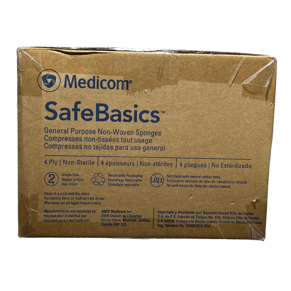 Gasas Caja C/25 (200 pz C/U) Medicom