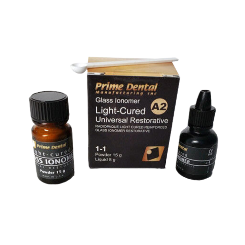 Ionomero De Vidrio Fotocurable Tipo 2 LC (Reforzado) Prime Dental