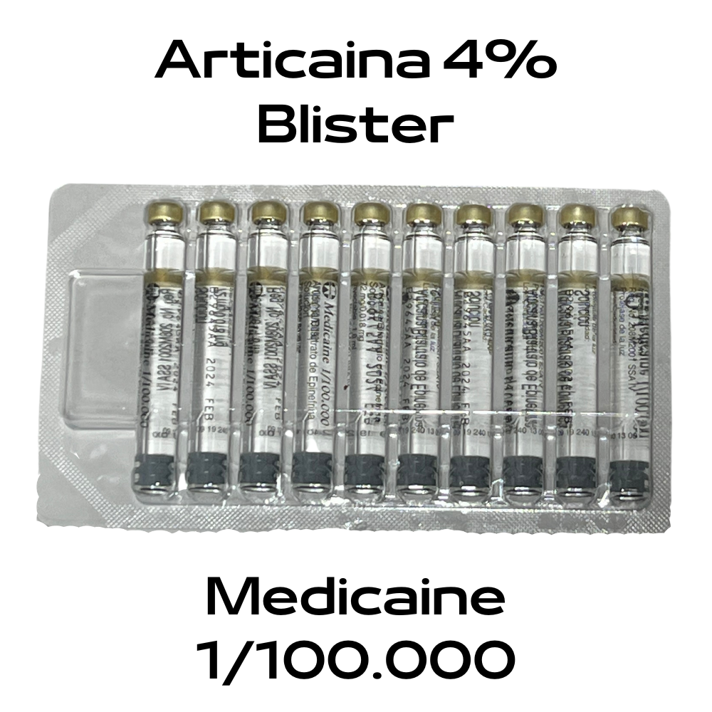 Medicaine 1/100.000 Blister C/10 Anestesia Septodont