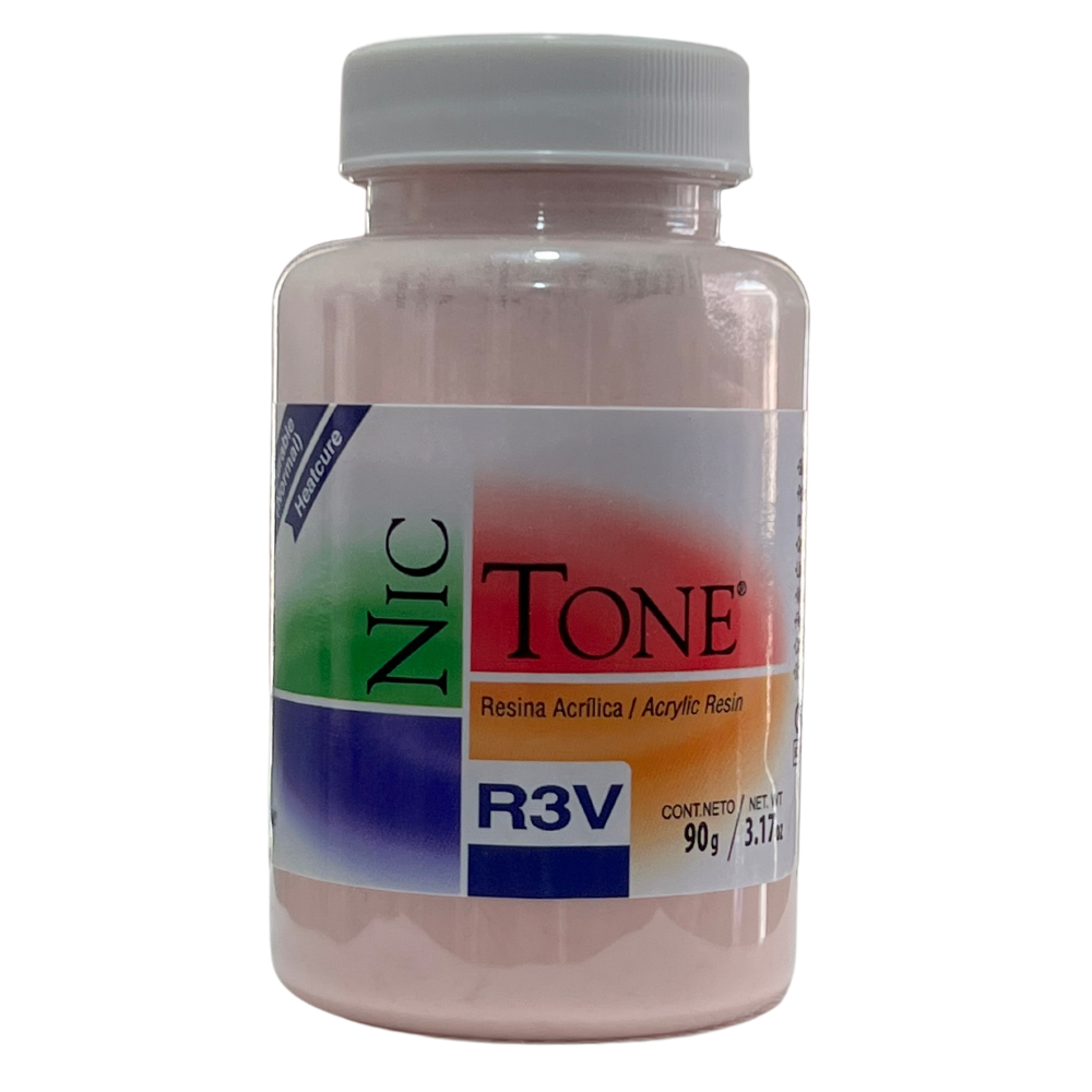 Acrílico Lento 90gr Polvo (Polimero Termocurable) Nictone