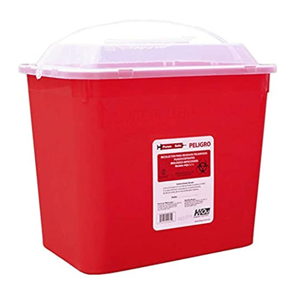 Recolector Punzocortantes 8.5 Lt. (Rojo) HQU