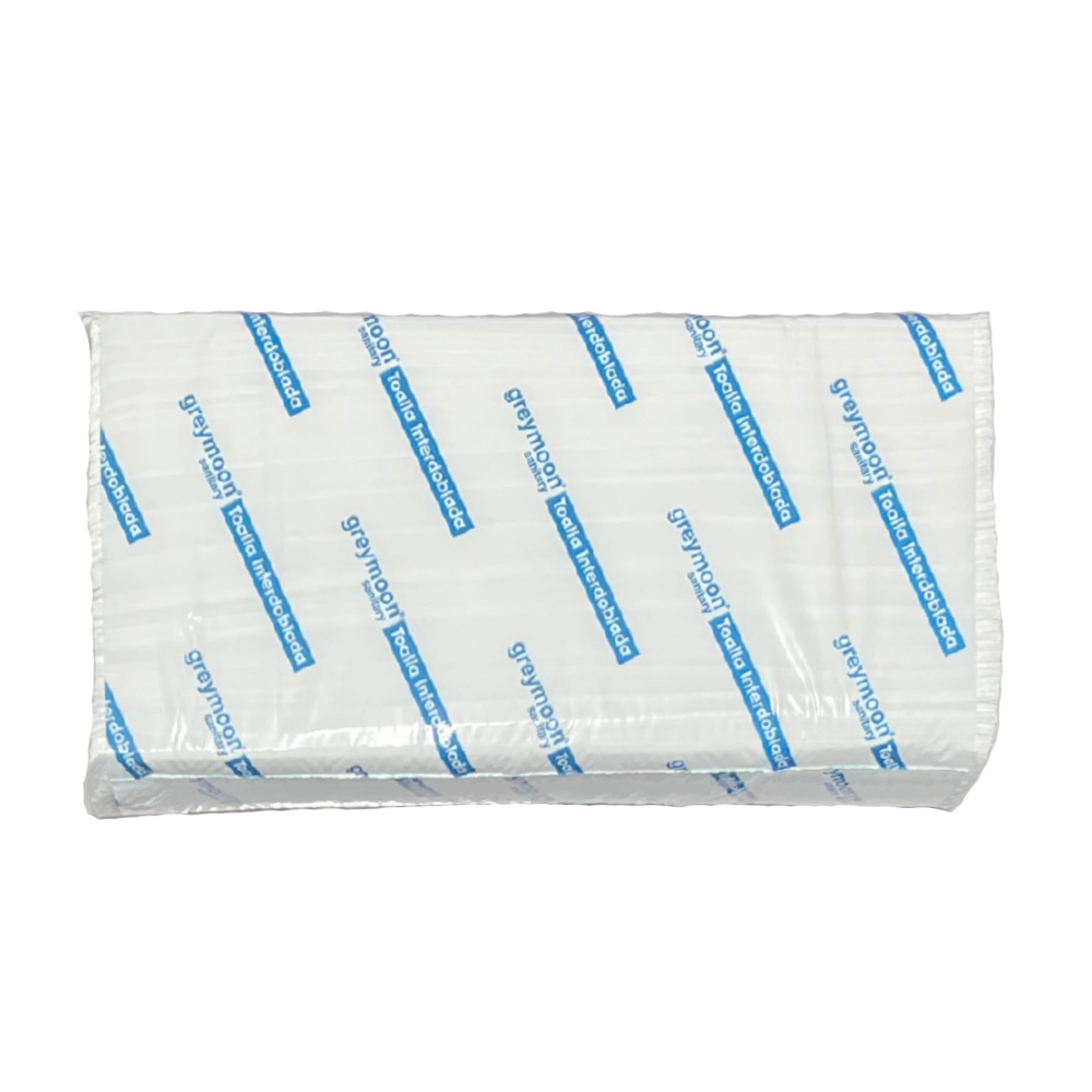 Toallas Interdobladas Caja C/1,200 Blancas (Toallitas)