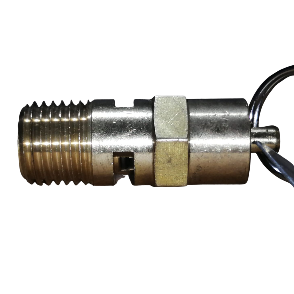 Válvula de Seguridad Para Compresor 1/4" NPT