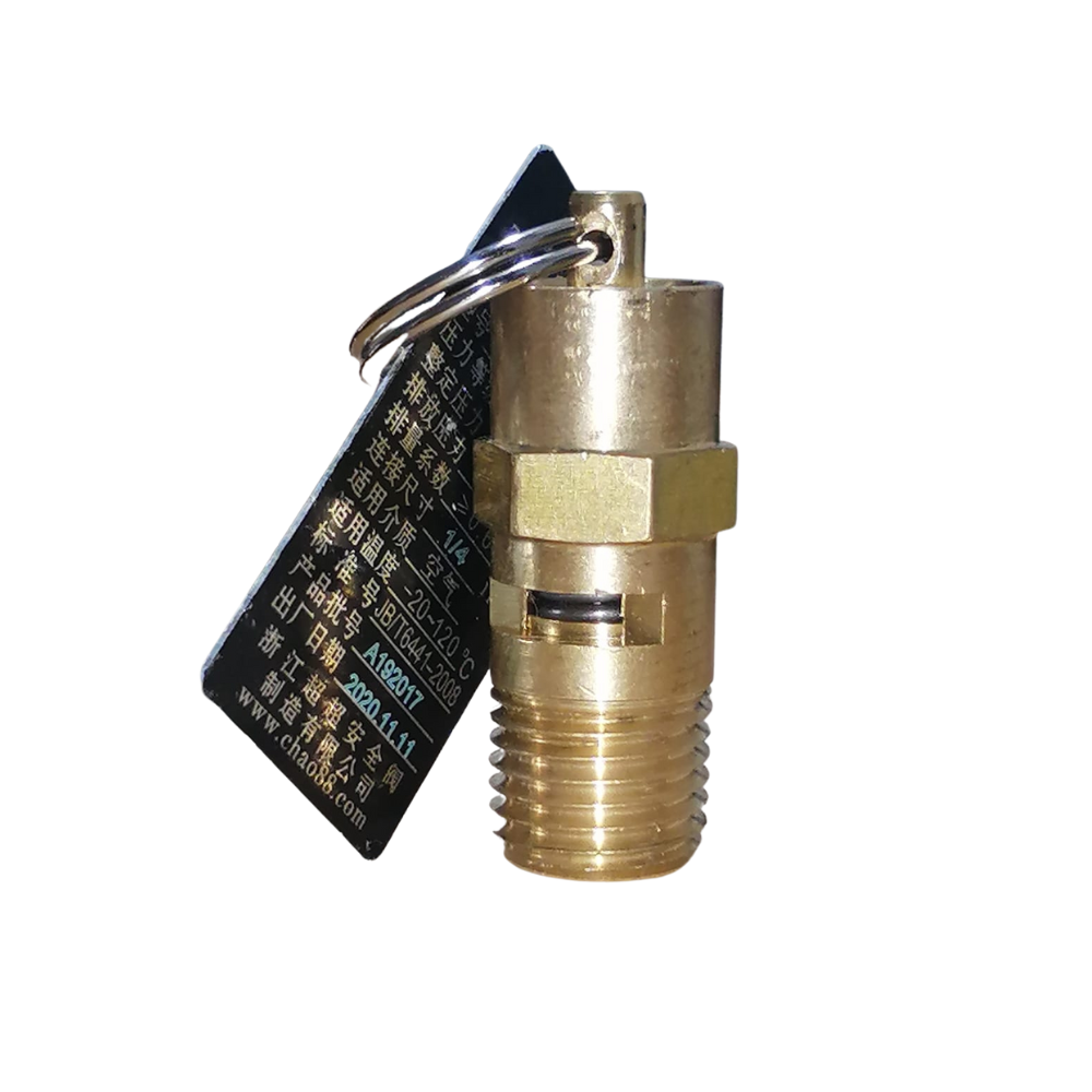 Válvula de Seguridad Para Compresor 1/4" NPT