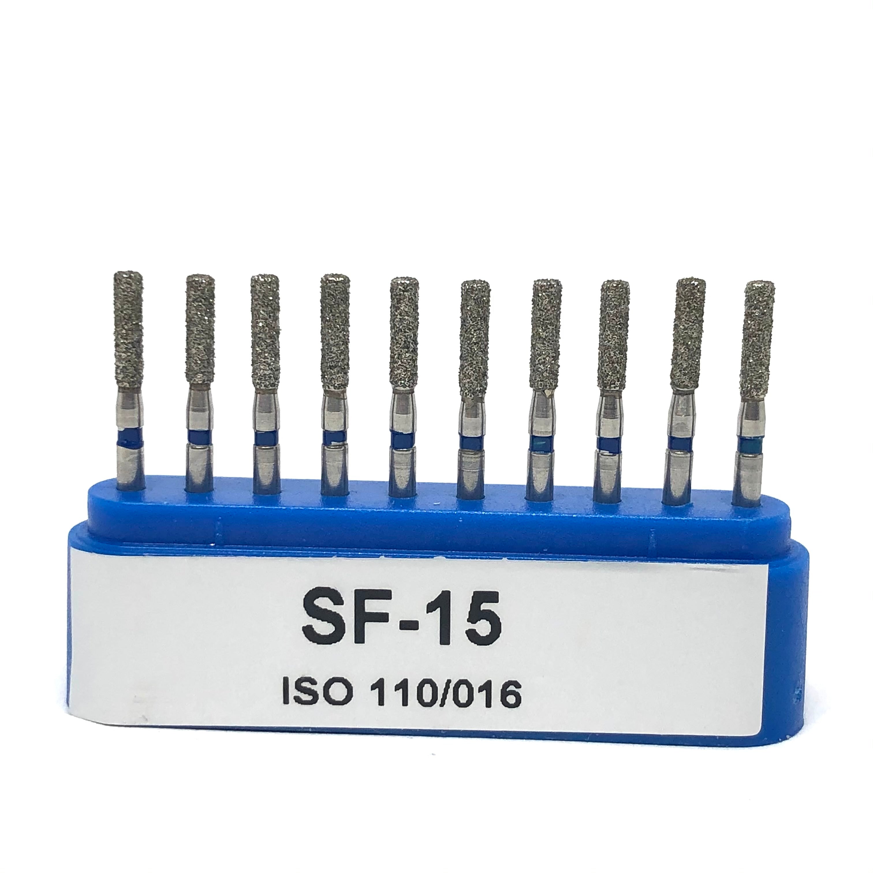 SF-15  Cilíndrica Fresa Diamante Grano Medio C/10 DT