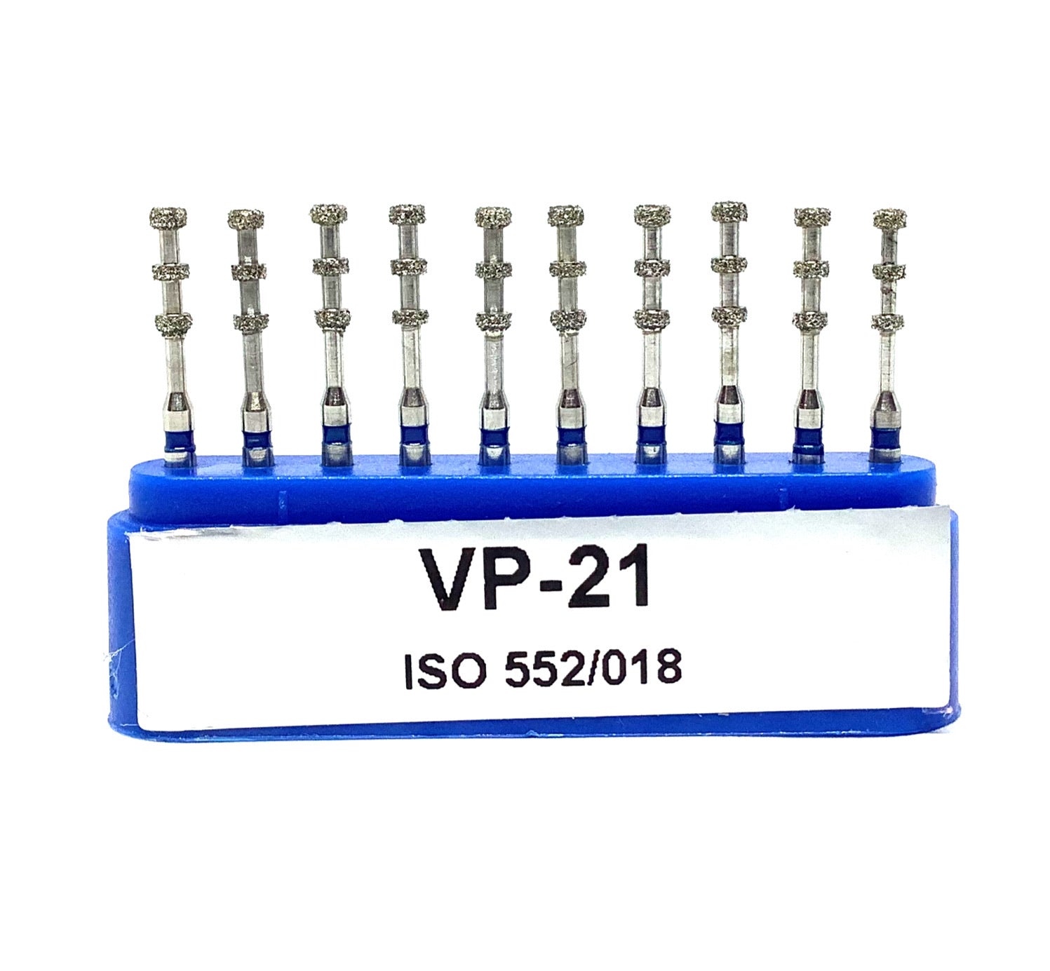 VP-21 Carrillas Fresa Diamante Grano Medio C/10 DT