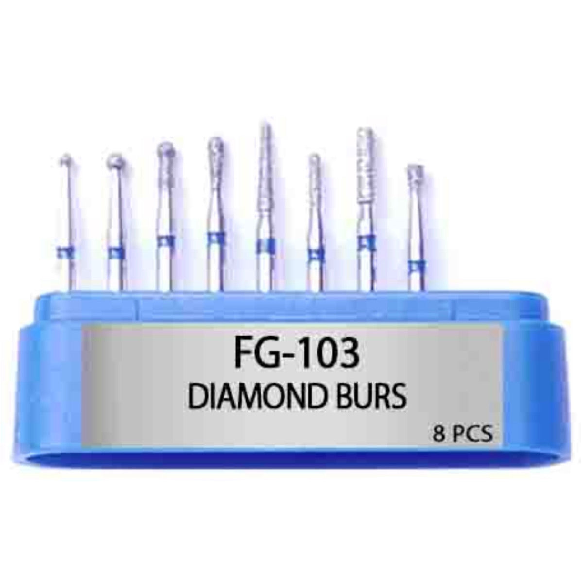 Kit Fresas FG-103 Preparacion Cavidades C/8 DT