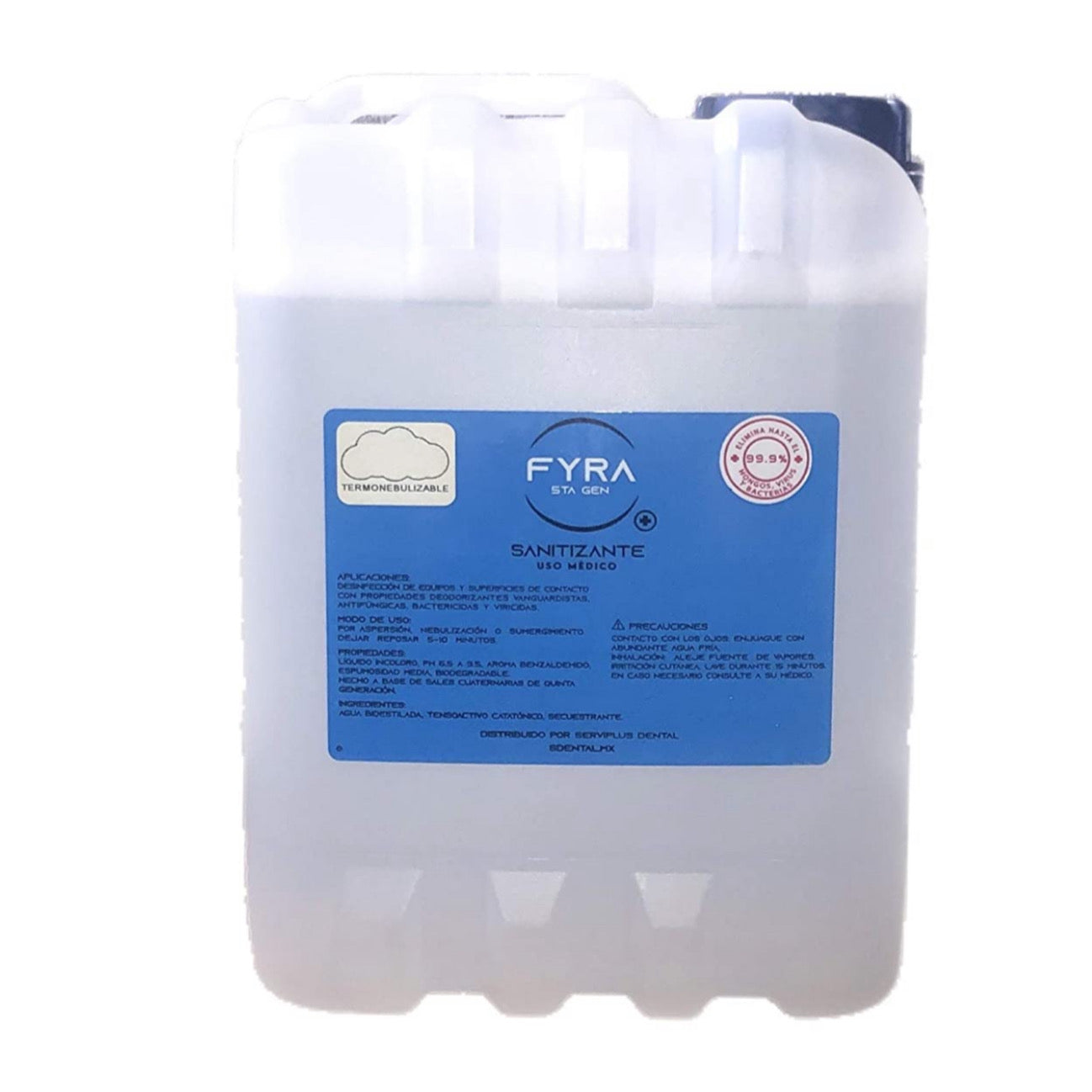Sanitizante Termonebulizable Uso Médico 5 Litros Fyra