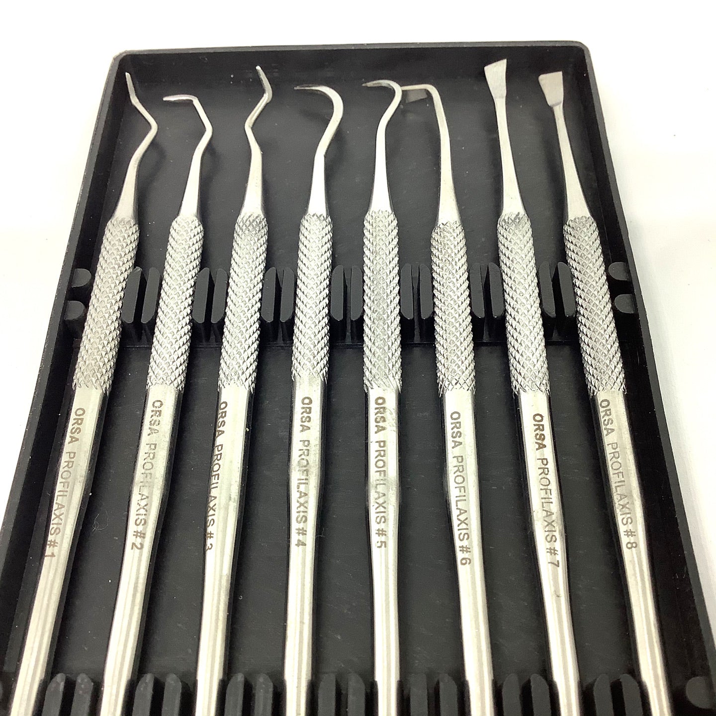 Kit (Estuche) Profilaxis C/8 Curetas Orsa