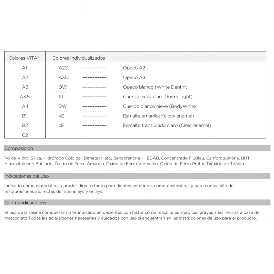 Resina Compuesta Spectra Smart 4gr Dentsply Sirona