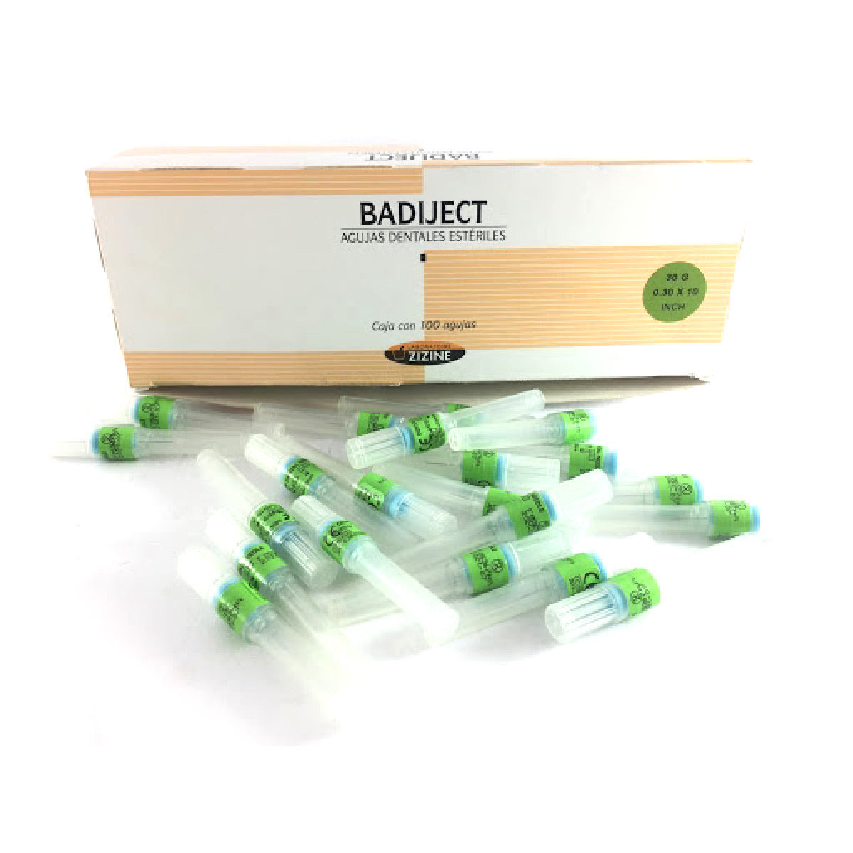 Badiject Caja C/100 Aguja Dental