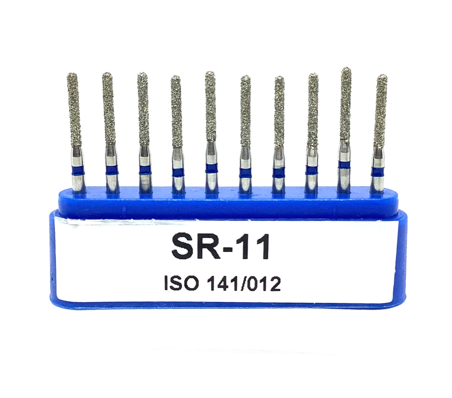 SR-11 Troncocónica Redondeada Fresa Diamante Grano Medio C/10 DT