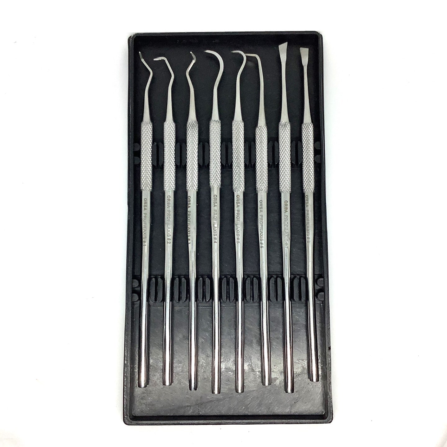 Kit (Estuche) Profilaxis C/8 Curetas Orsa