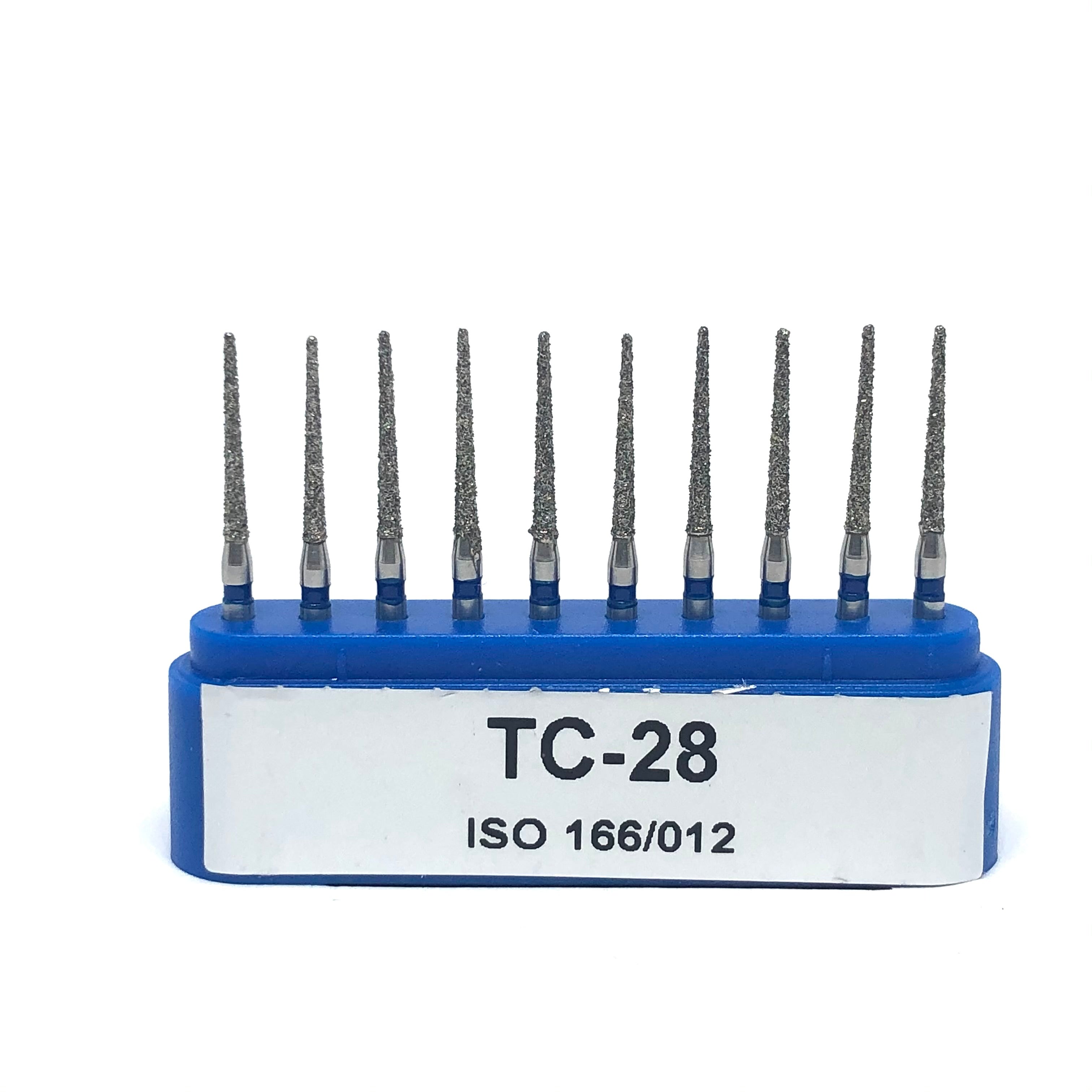TC-28 Punta Lápiz Fresa Diamante 10 pz. DT