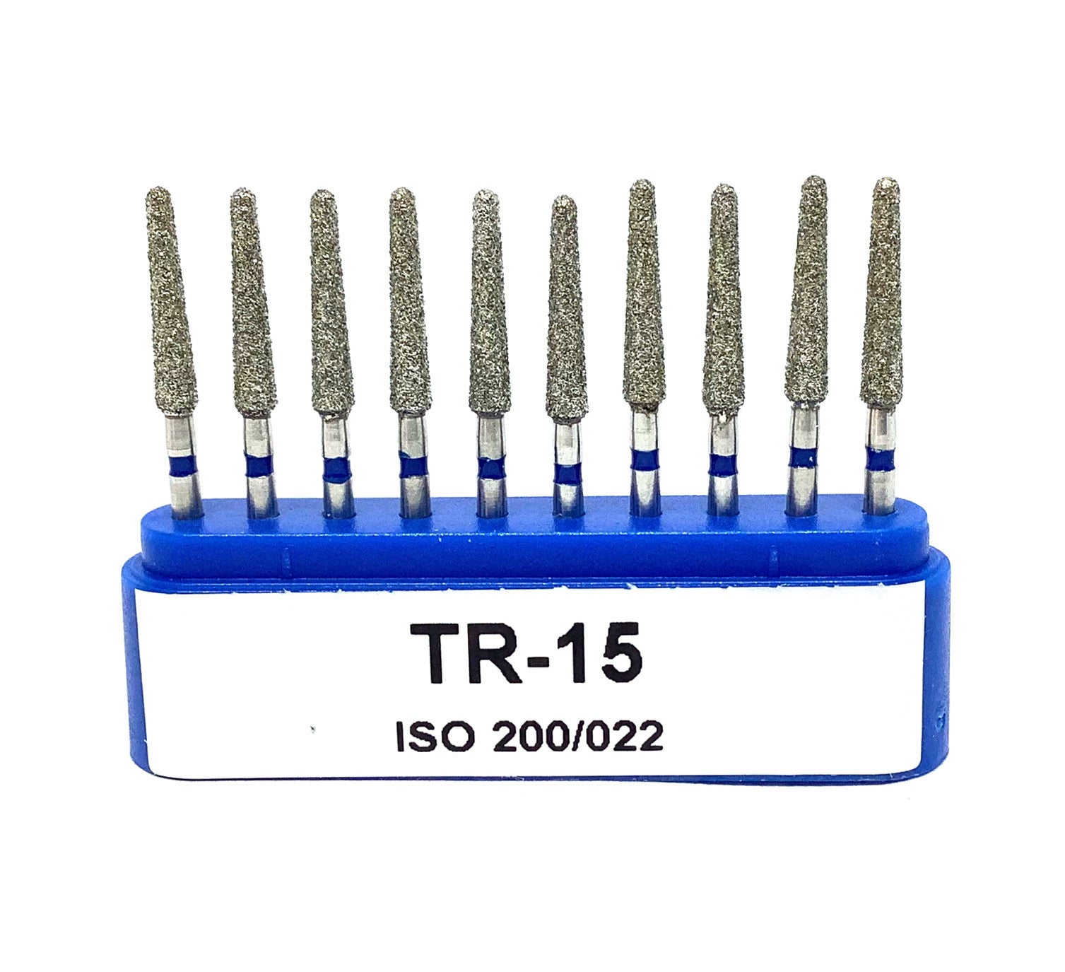 TR-15 Troncocónica Redondeada Fresa Diamante 10 pz. DT