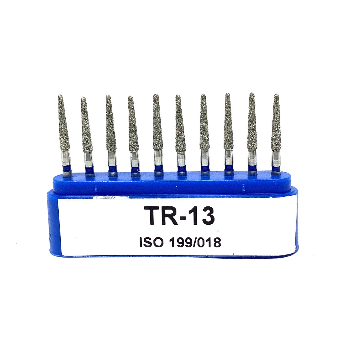 TR-13 Troncocónica Redondeada Fresa Diamante Grano Medio 10 pz. DT