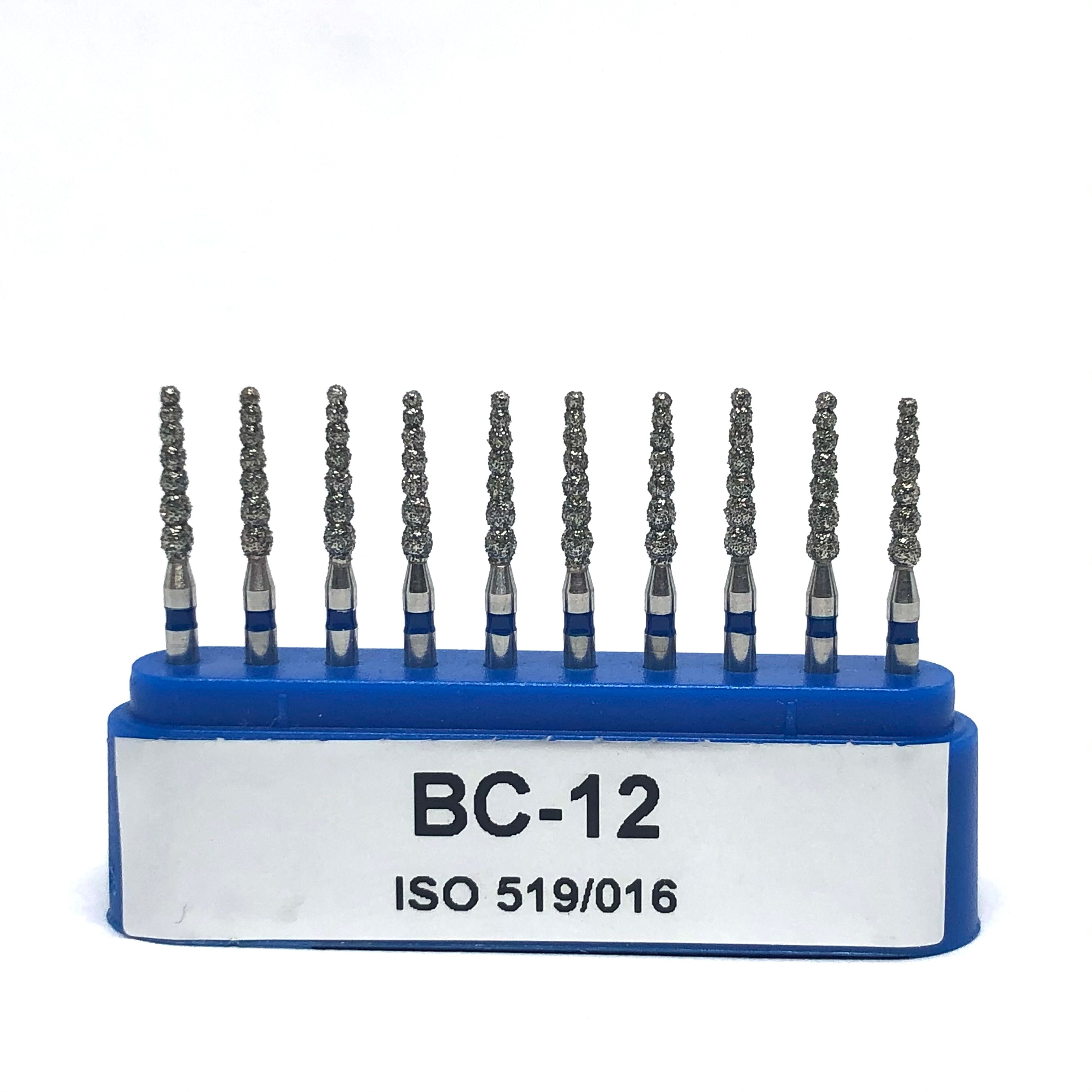 BC-12 Troncocónica Turbo Fresa Diamante Grano Medio C/10 DT