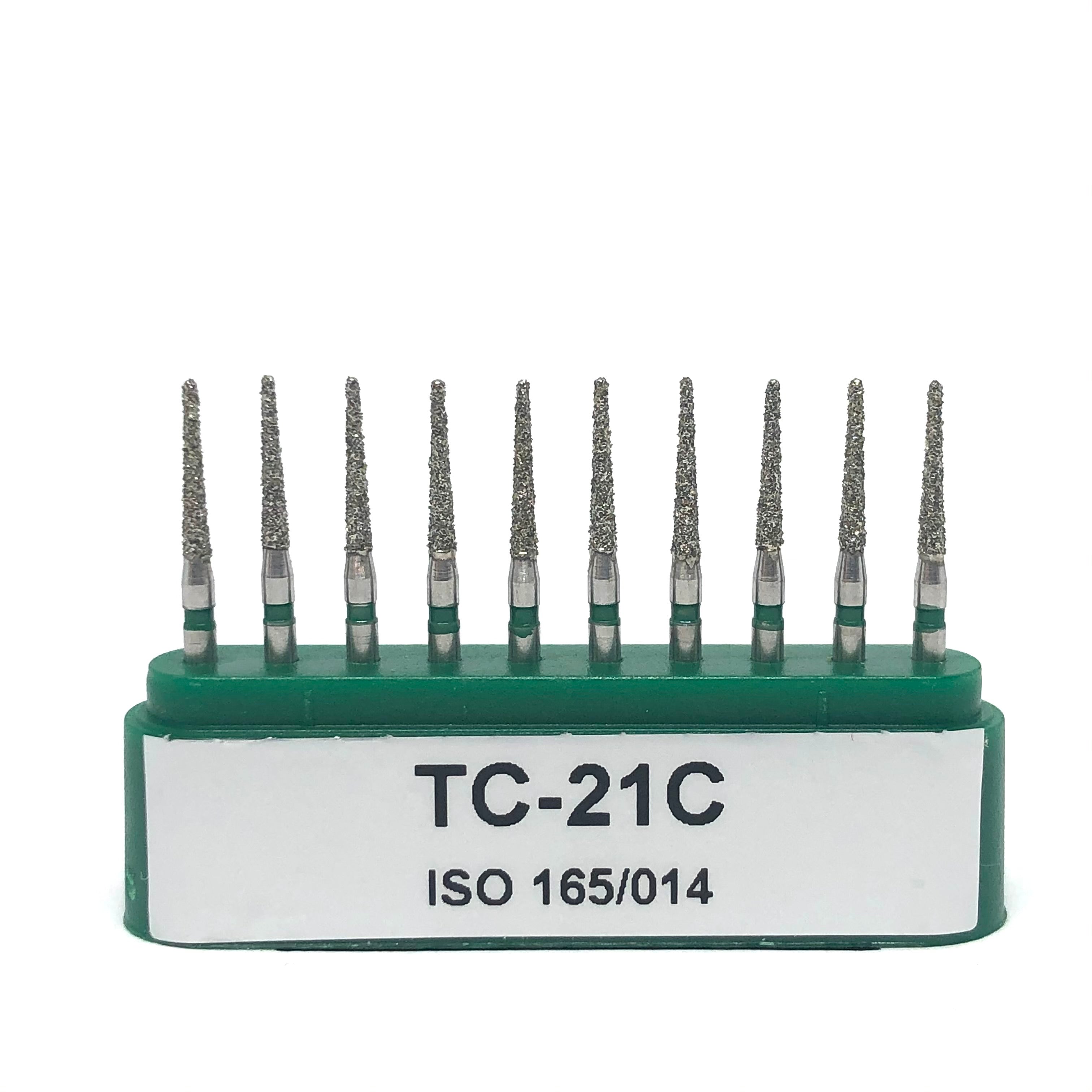 TC-21C Punta Lápiz Fresa Diamante Grano Grueso C/10 DT