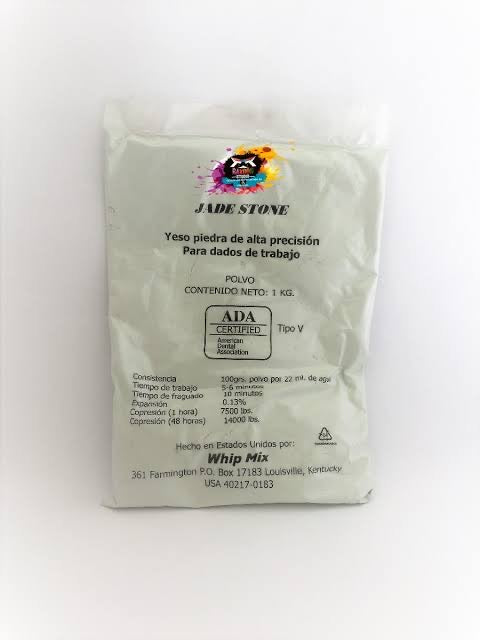Yeso Jade Stone Tipo 5 1kg Whip Mix