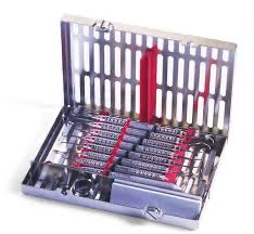 Cassette 20 Instrumentos Hu Friedy