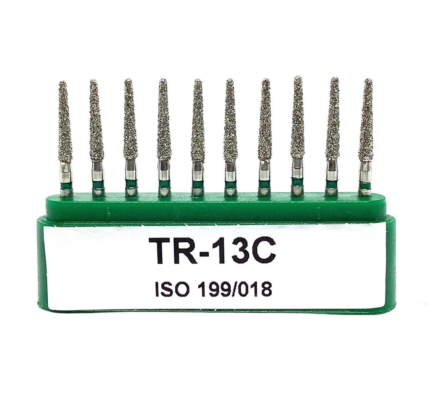 TR-13C Troncocónica Redondeada Fresa Diamante 10 pz. DT
