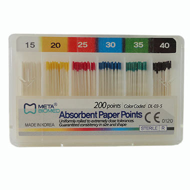 Puntas Papel Absorbente Meta Biomed