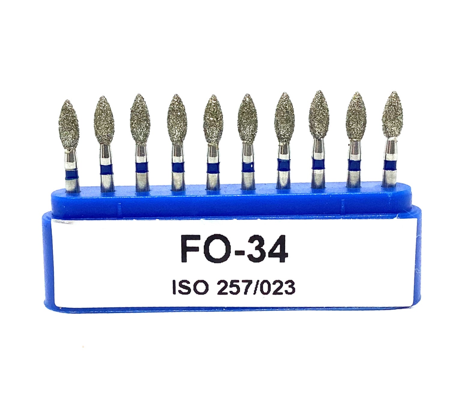 FO-34 Flama Fresa Diamante Grano Medio C/10 DT