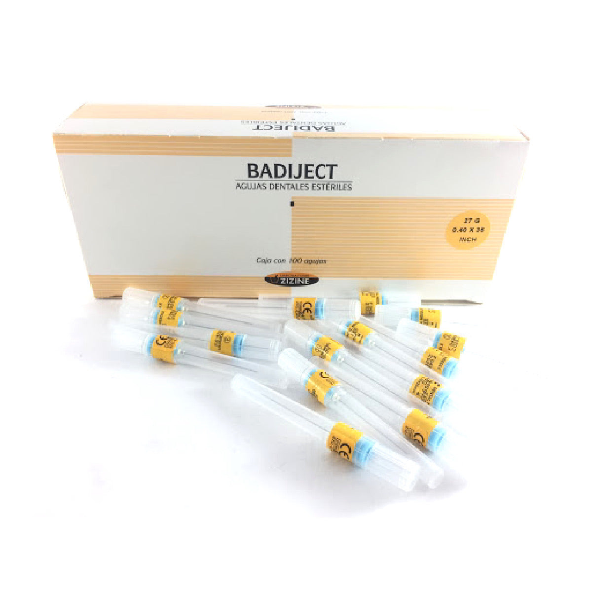 Badiject Caja C/100 Aguja Dental