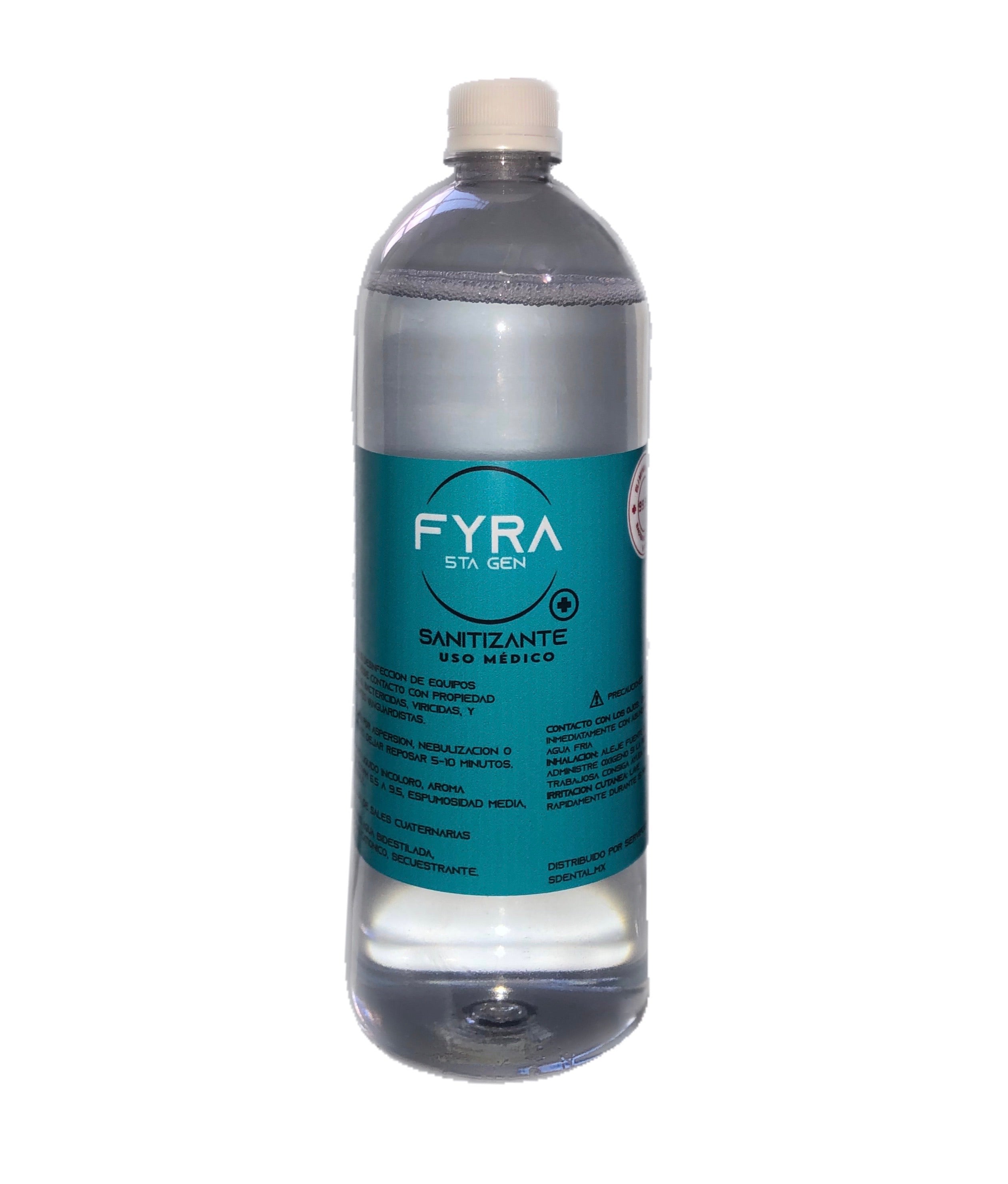 Sanitizante Uso Medico 1 Litro Fyra