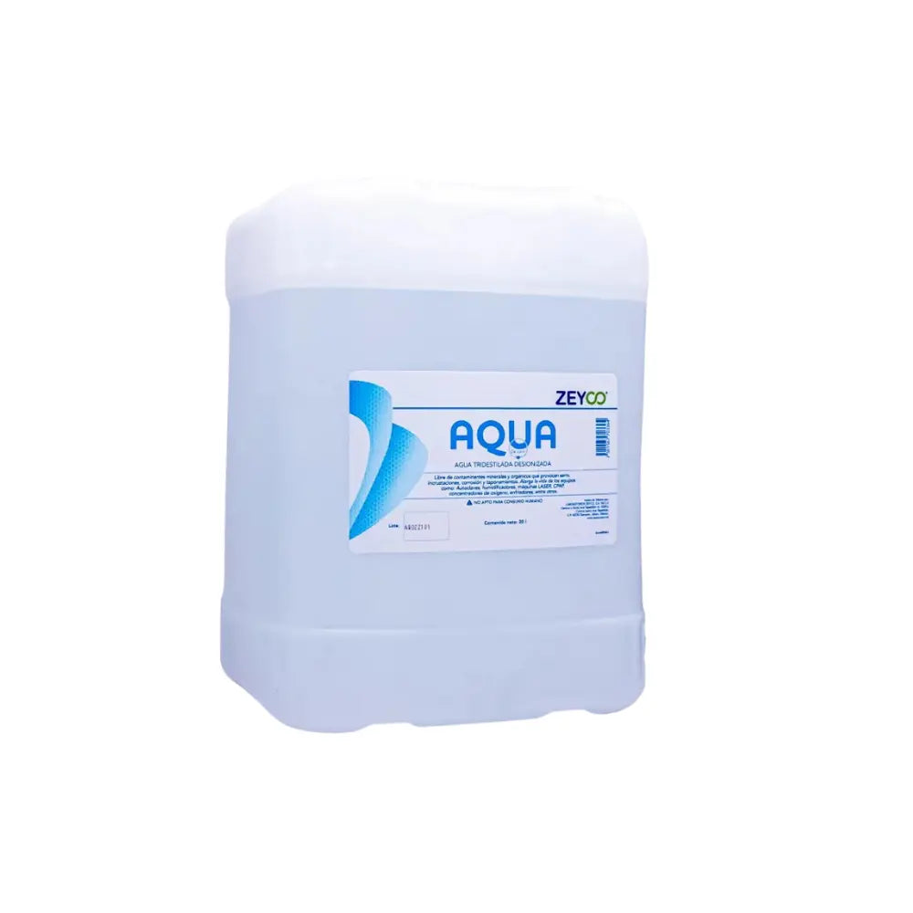 AQUA Agua Tridestilada P/ Autoclave Zeyco