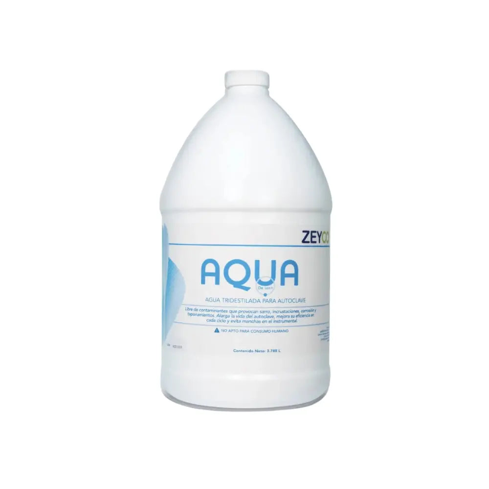 AQUA Agua Tridestilada P/ Autoclave Zeyco